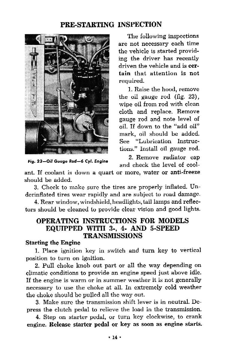 1956 Chevrolet Trucks Operators Manual Page 91